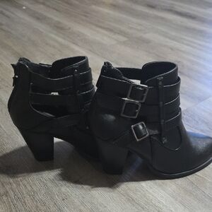 Women's Black Ankle Boots